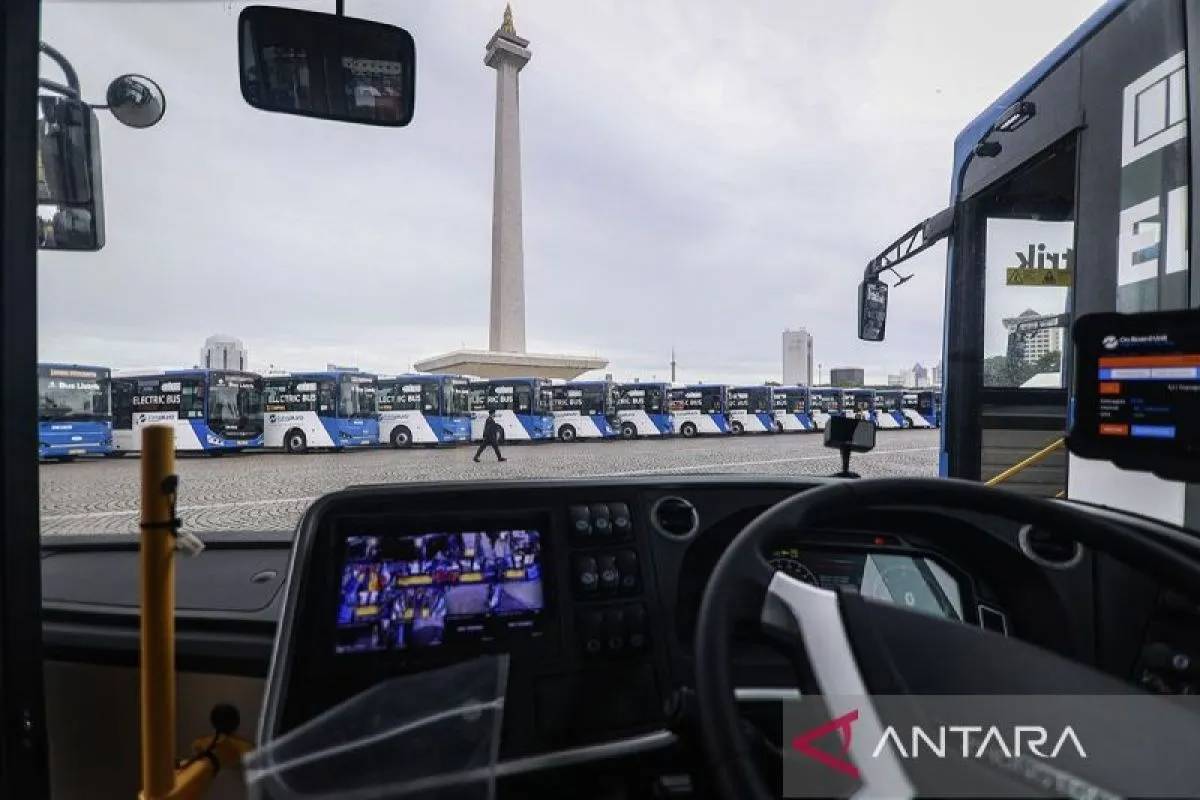 Transjakarta Tambahkan 200 Bus Listrik Bertahap, Koridor 2 Sudah Beroperasi Sepenuhnya