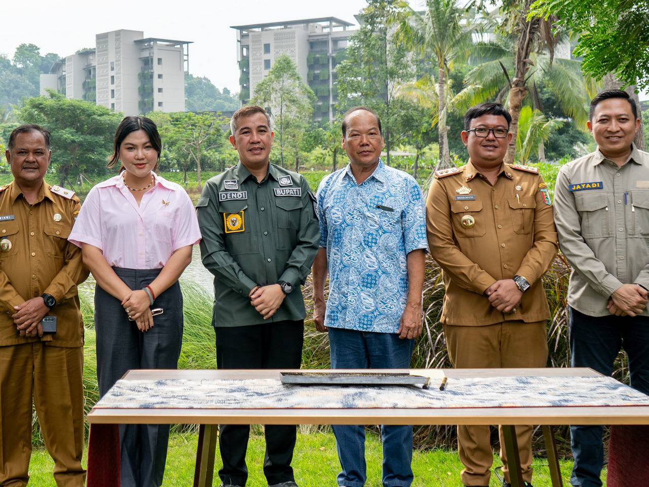 Lampung Marriott Gelontorkan Dana Rp 5,5 Miliar untuk Bikin Jalan dan Penerangan