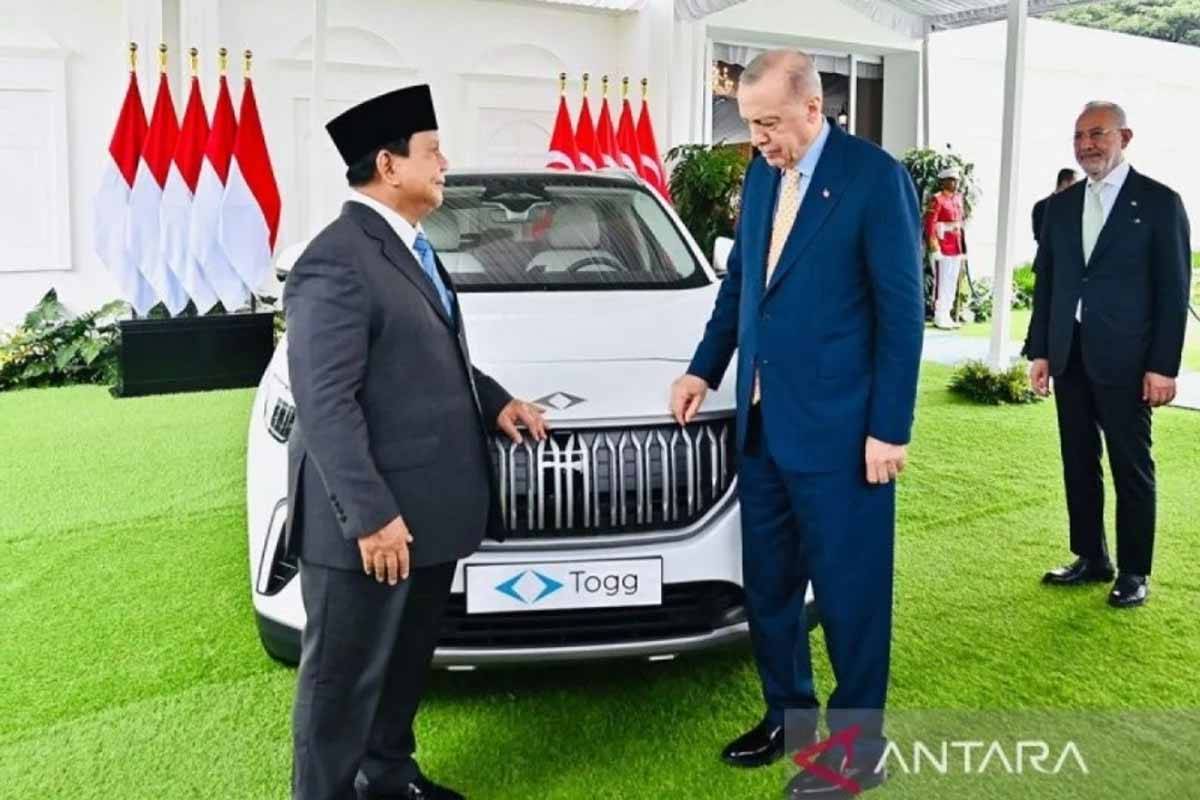 Prabowo Dapat Hadiah Mobil Listrik Togg T10X dari Erdogan, KPK: Terpenting Dilaporkan