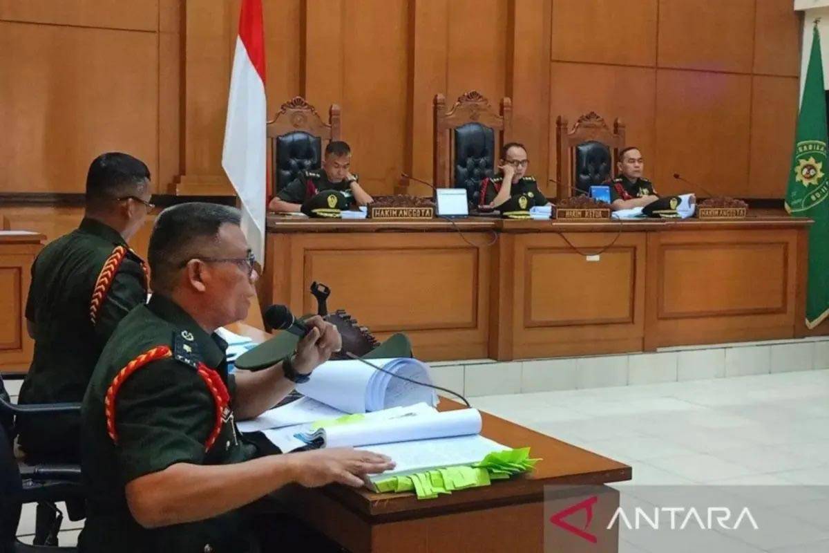 3 Prajurit TNI AL Jalani Sidang Tuntutan Kasus Penembakan Bos Rental Mobil