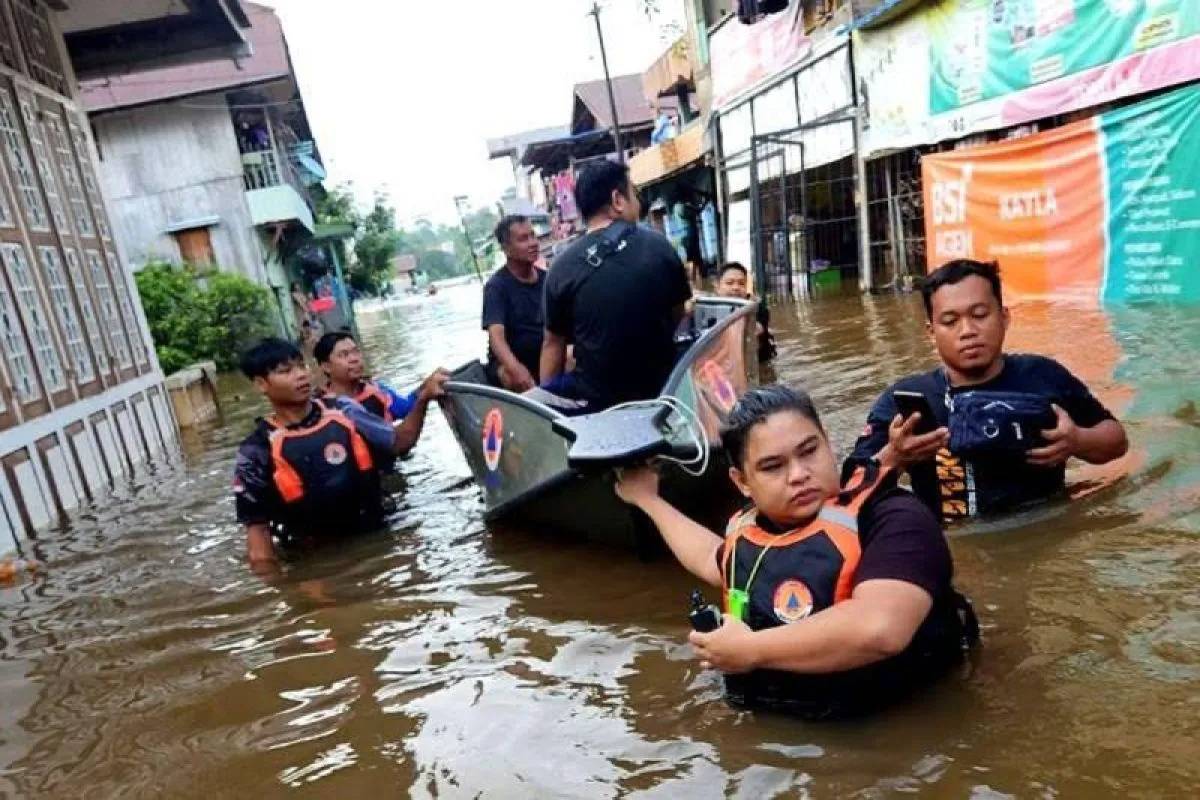 43 Desa di 9 Kecamatan di Barito Utara Terendam Banjir