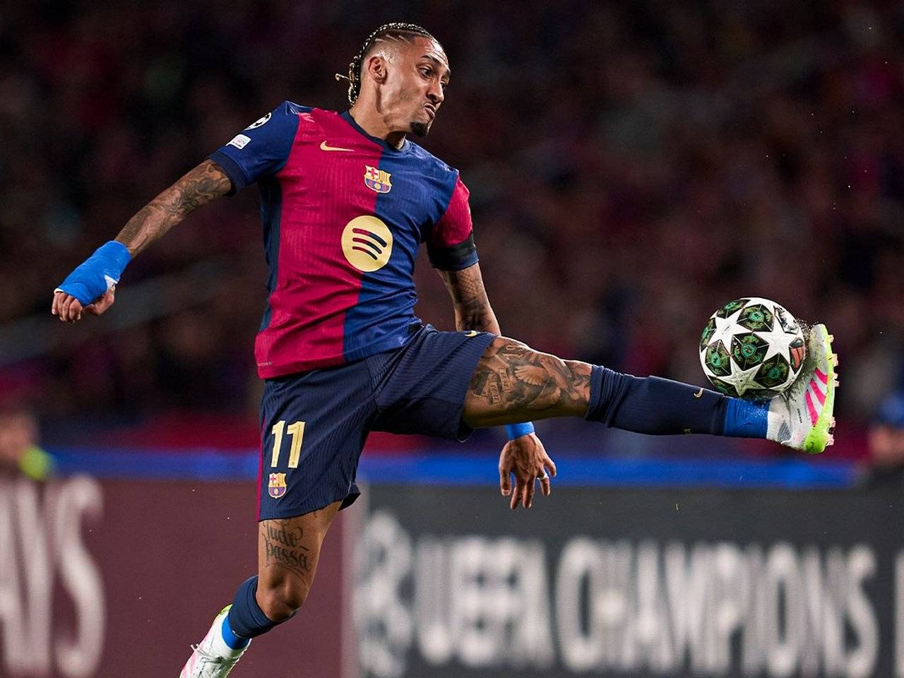 Barcelona Ditahan Inter Milan, Raphinha Hancurkan Rekor Lionel Messi