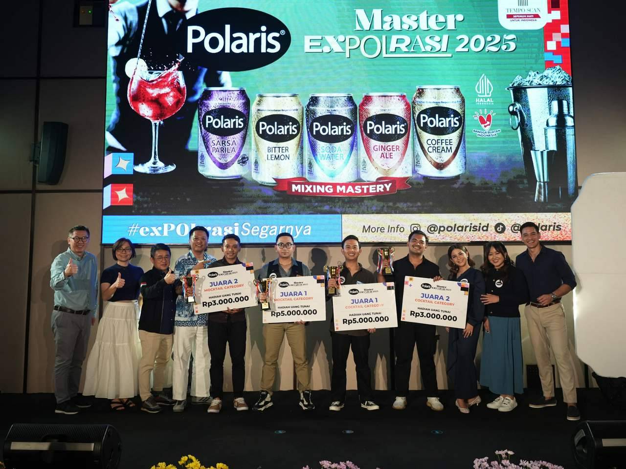 Dukung Industri F&B Lokal, Polaris Gelar Mixing Mastery Expolrasi 2025 di Bali