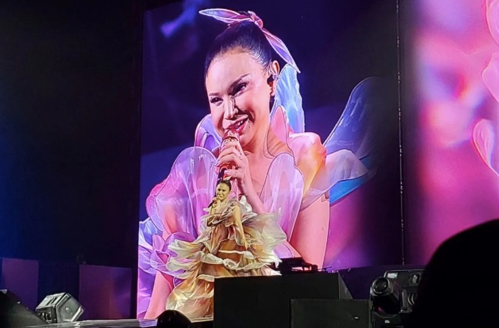 Konser Tunggal, Rossa Ingatkan Penggemar soal Perjuangan