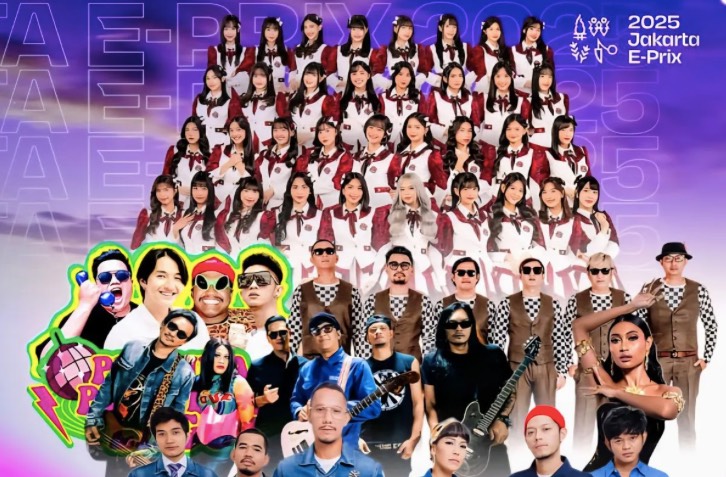 JKT48 dan Tipe-X Siap Guncang Formula E, Bukti Jakarta Kota Kreatif