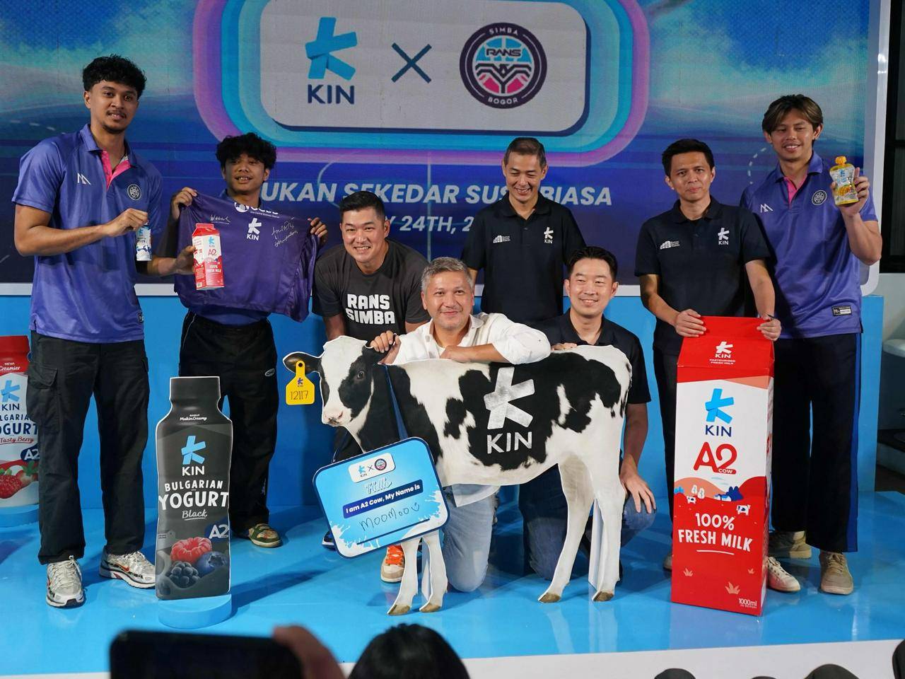 Kolaborasi dengan RANS Simba, KIN Dairy Ajak Masyarakat Hidup Lebih Sehat