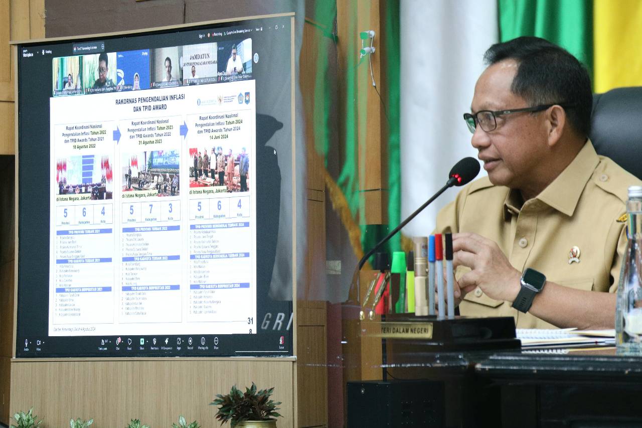 Mendagri: Kepala Daerah Wajib Perhatikan Pertumbuhan Ekonomi