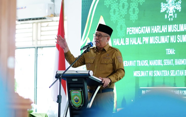Wagub Sumsel Cik Ujang Ajak Muslimat NU Bersinergi untuk Kesejahteraan Masyarakat