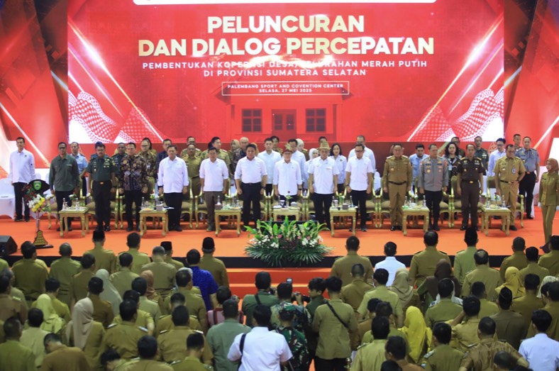 Koperasi Merah Putih Diluncurkan di Sumsel, Gubernur: Jadi Garda Depan Ekonomi Rakyat