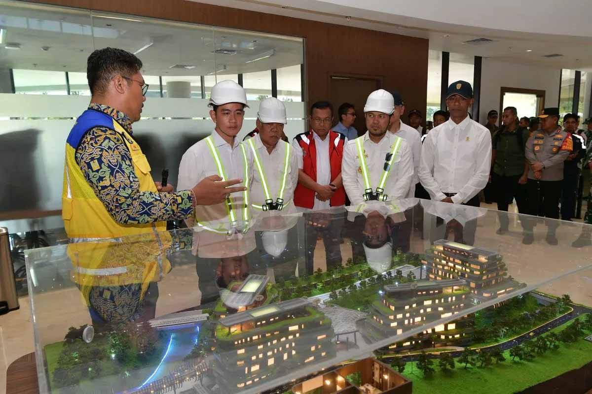 Gibran Kunjungi IKN, Pesan Agar Pohon Beringin Ditanam di Istana Wapres