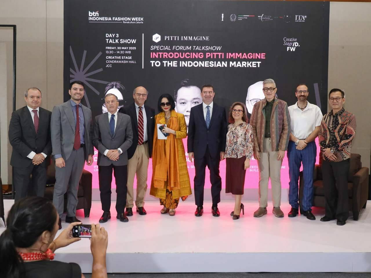 Hadir di IFW 2025, Pitti Immagine Buka Pintu Kolaborasi dengan Indonesia