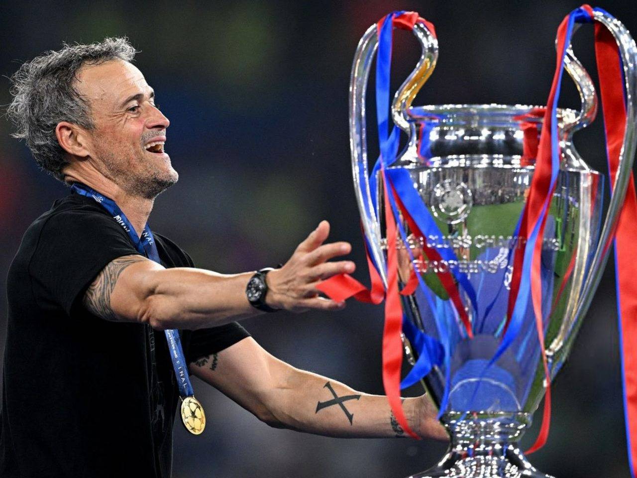 PSG Juara Liga Champions, Luis Enrique Kenang Mendiang Putrinya