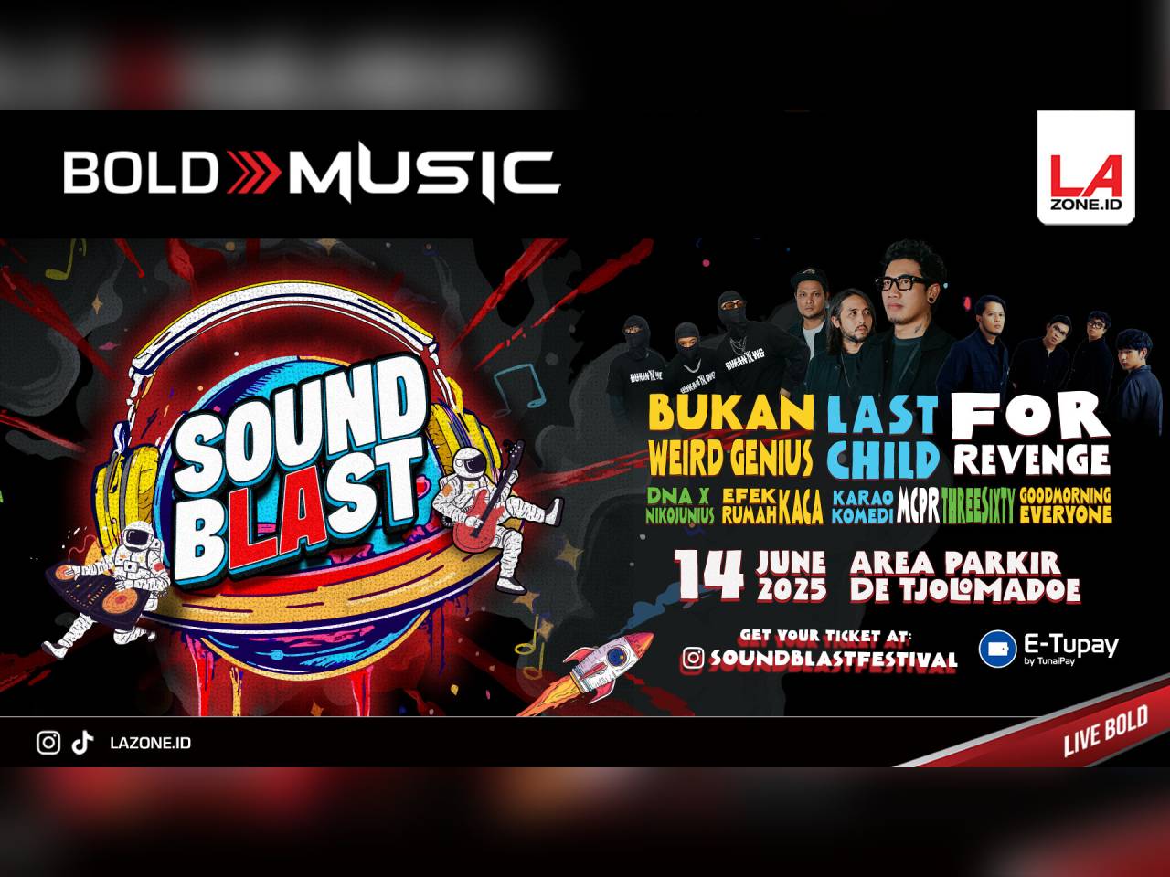Efek Rumah Kaca dan Last Child Bakal Meriahkan SoundbLAst 2025