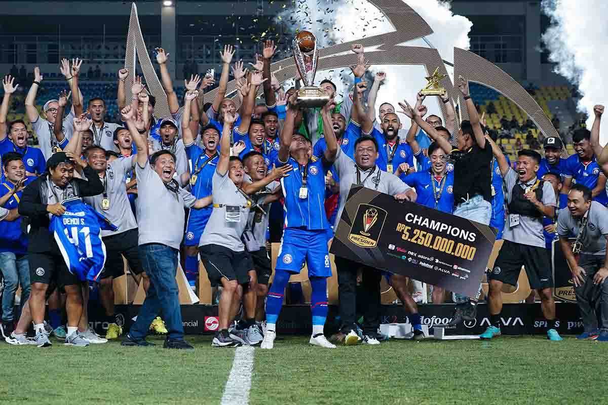 Panaskan Mesin, Arema FC Incar Juara di Piala Presiden 2025