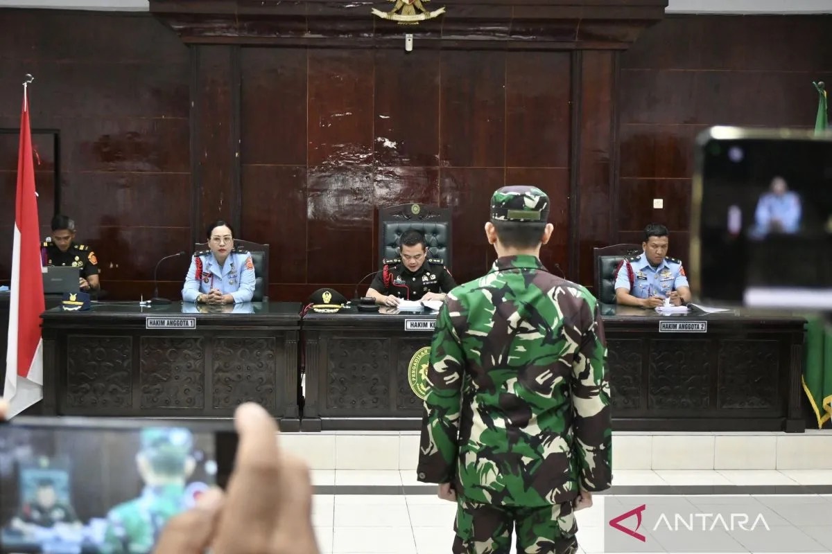 Prajurit TNI AL Pembunuh Jurnalis Dihukum Penjara Seumur Hidup dan Dipecat