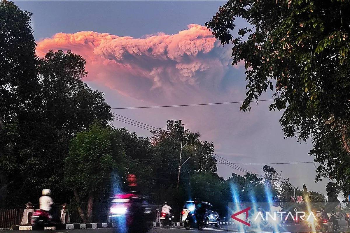 Pengungsi Erupsi Gunung Lewotobi Bertambah, BNPB Pastikan Fasilitas Dasar Tetap Aman