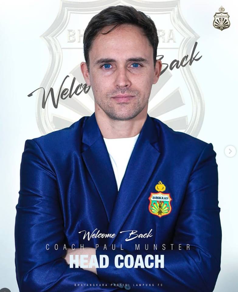 Bhayangkara FC Reuni dengan Paul Munster: Welcome Back Coach!