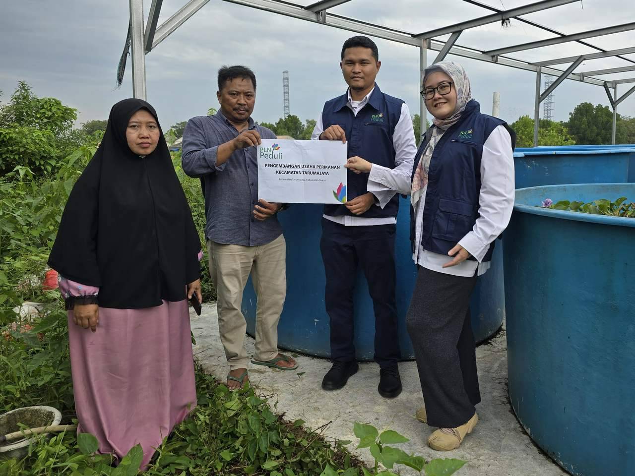 Dukung Kemandirian Ekonomi di Bekasi, PLN Kembangkan Budidaya Ikan Lele