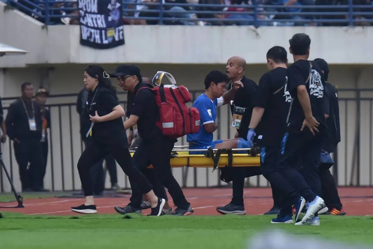 Duh! Bek Persib Jufriyanto Alami Patah Tulang Rusuk, Terancam Absen di Liga 1