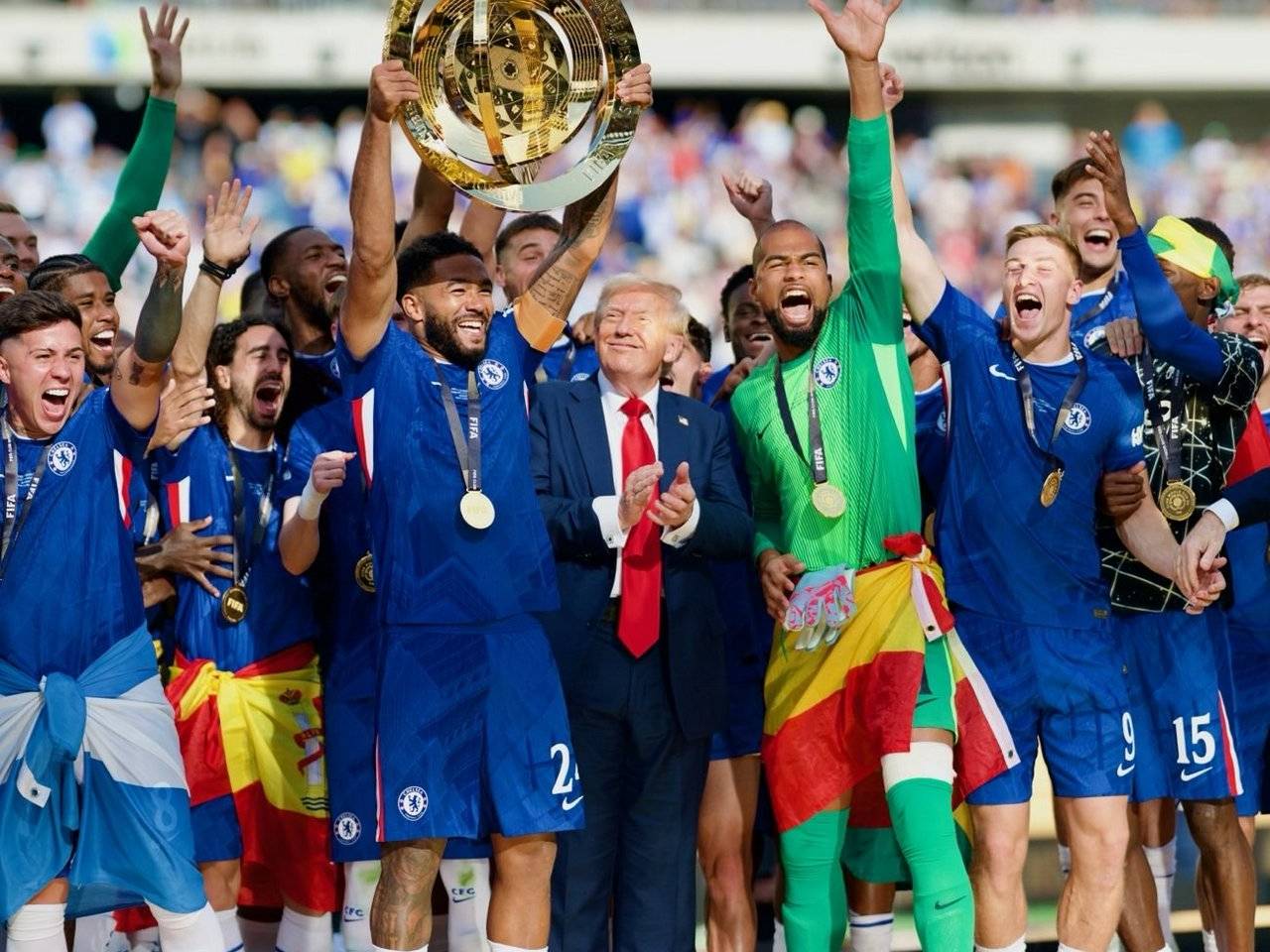 Donald Trump Ikutan Selebrasi Chelsea di Piala Dunia Antarklub 2025
