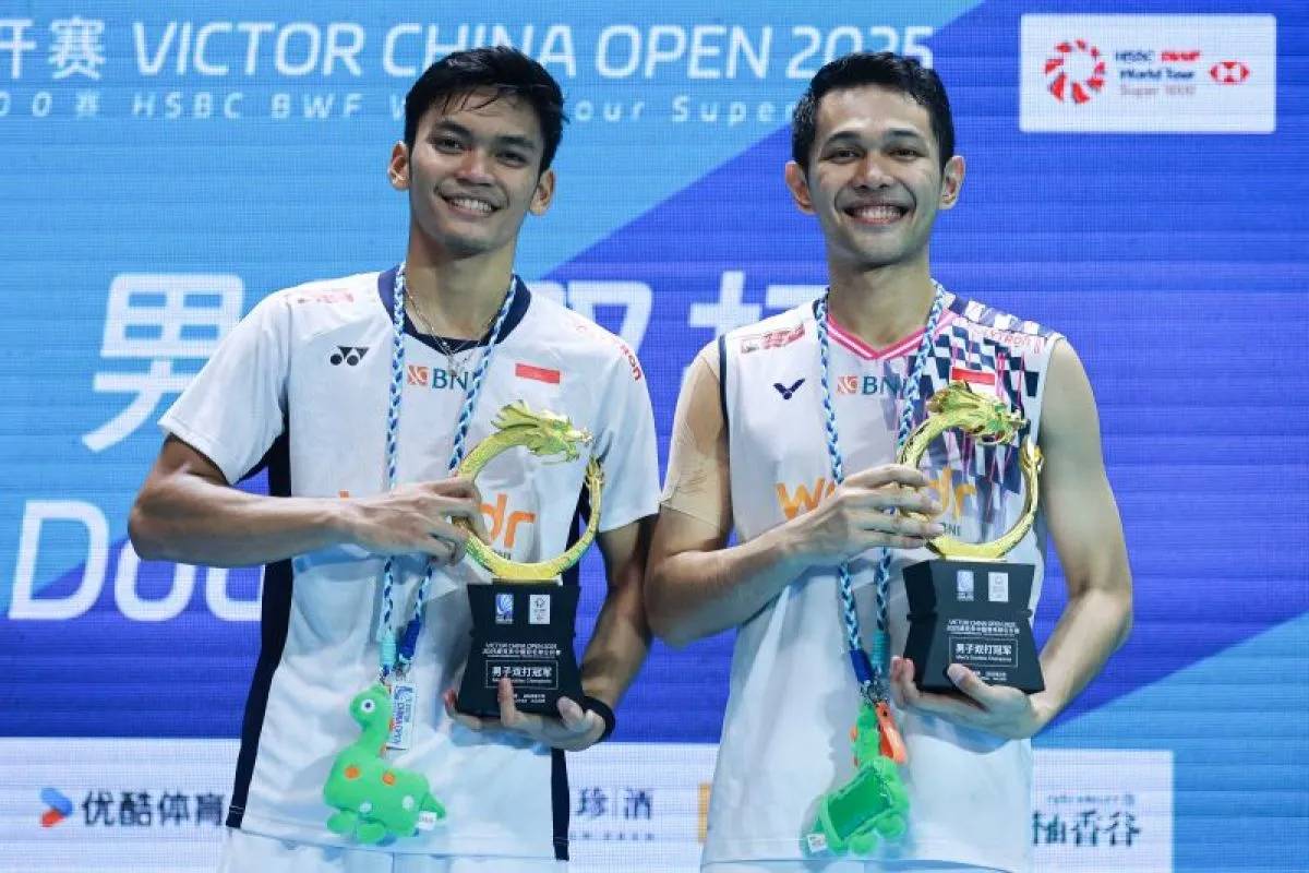 Fajar/Fikri Juara China Open 2025, Akhiri Penantian Gelar Indonesia