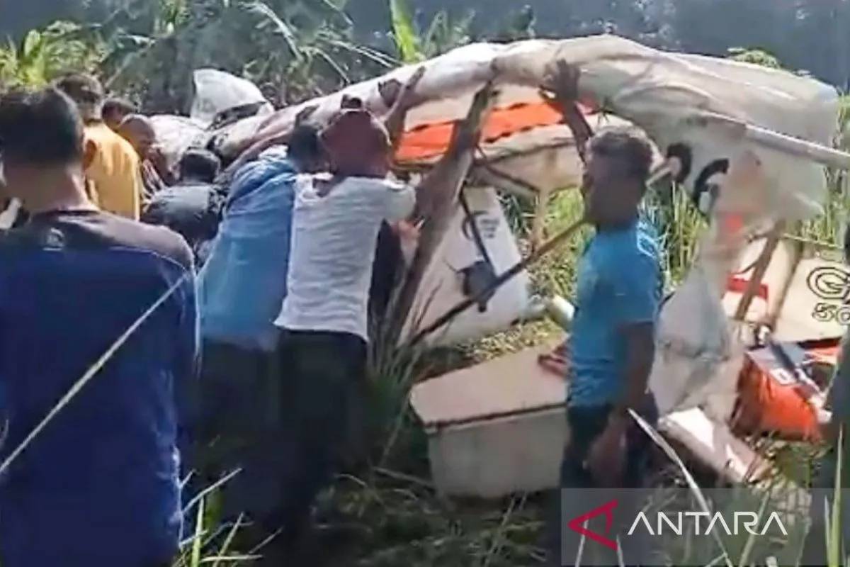 Pesawat Latih Sipil Jatuh di Bogor, Marsma Fajar Adriyanto Meniggal