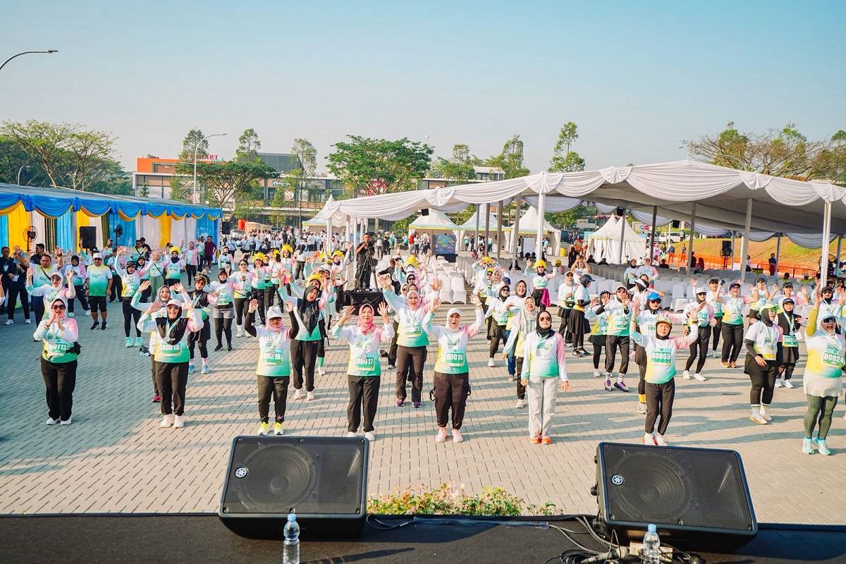 PLN dan Kejati Jabar Dukung Atlet Disabilitas Lewat Adhyaksa Electric Woman Run 2025