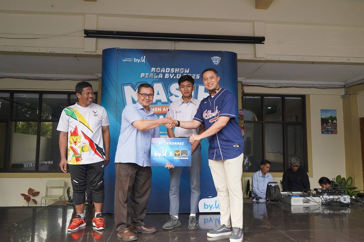 Jelang Piala by.U 2025, Telkomsel Turun ke Sekolah Bawa Energi Positif