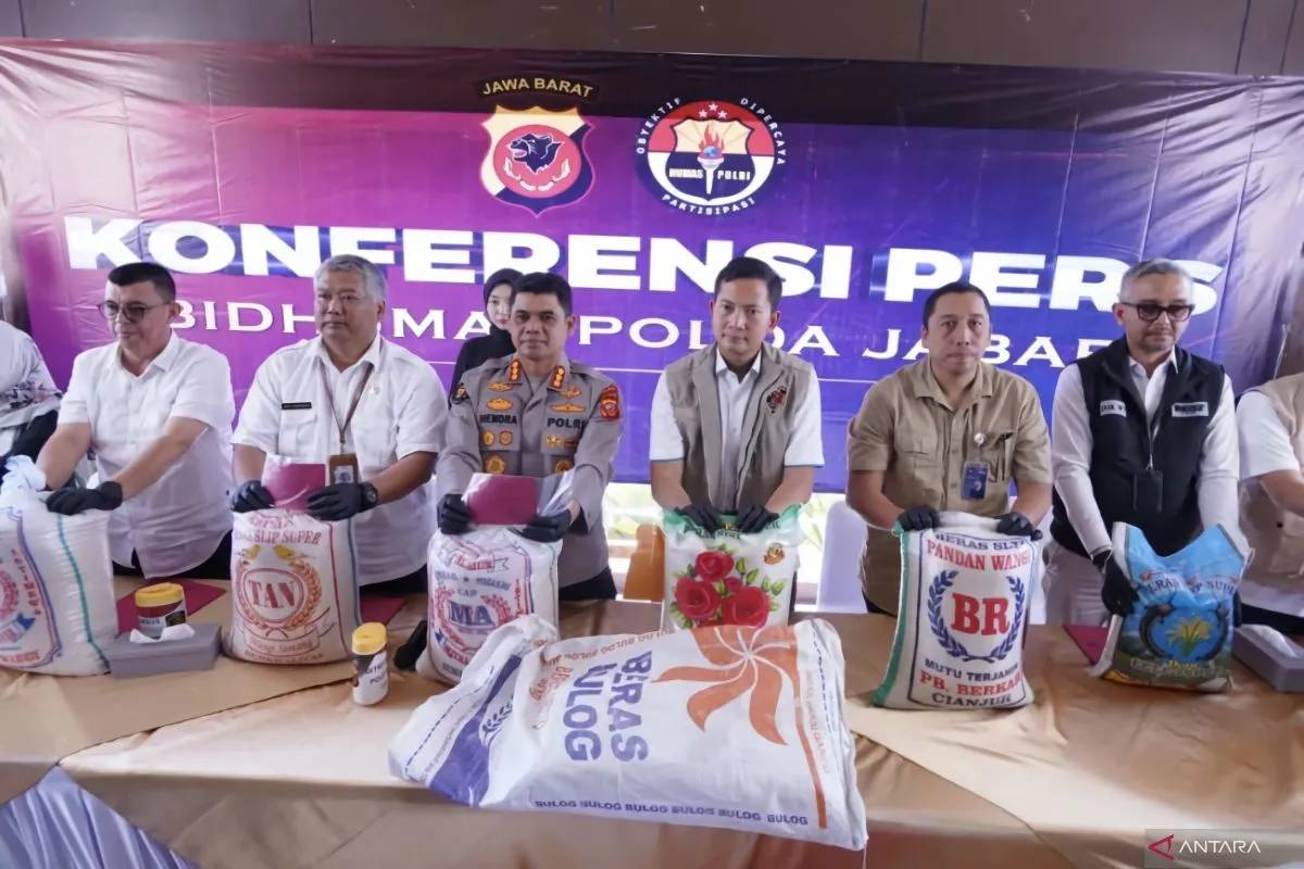 Produsen Beras Nakal Terbongkar di Jabar, Gunakan Label Palsu hingga Repacking Beras