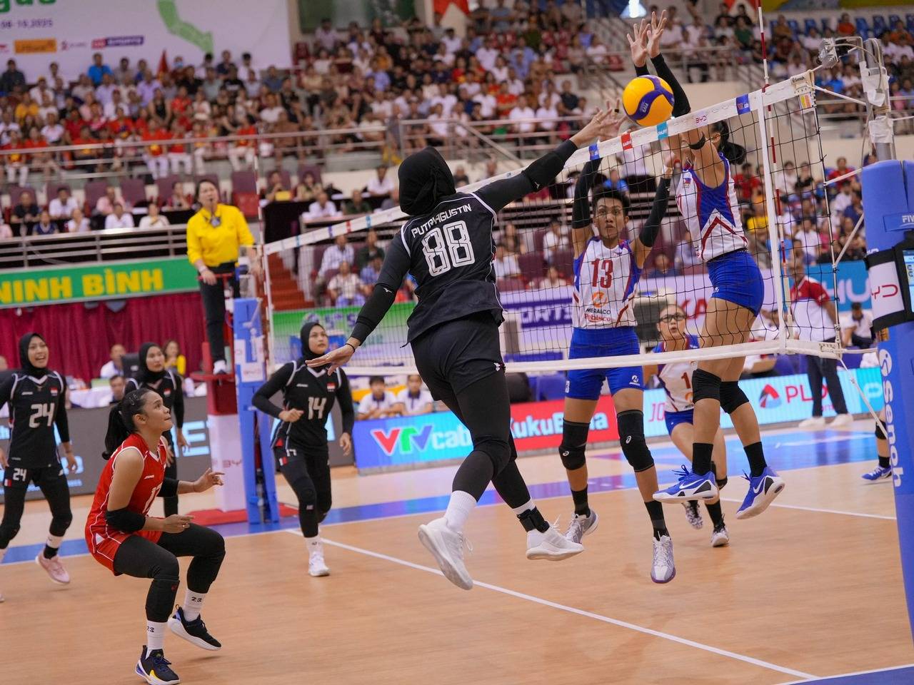 Dibantai Filipina, Timnas Voli Putri Indonesia Terlemah di SEA V League 2025