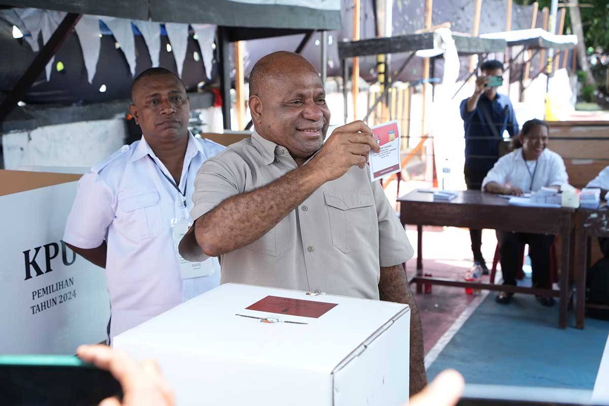 Mathius Fakhiri Unggul 13 Ribu Suara di PSU Pilkada Papua