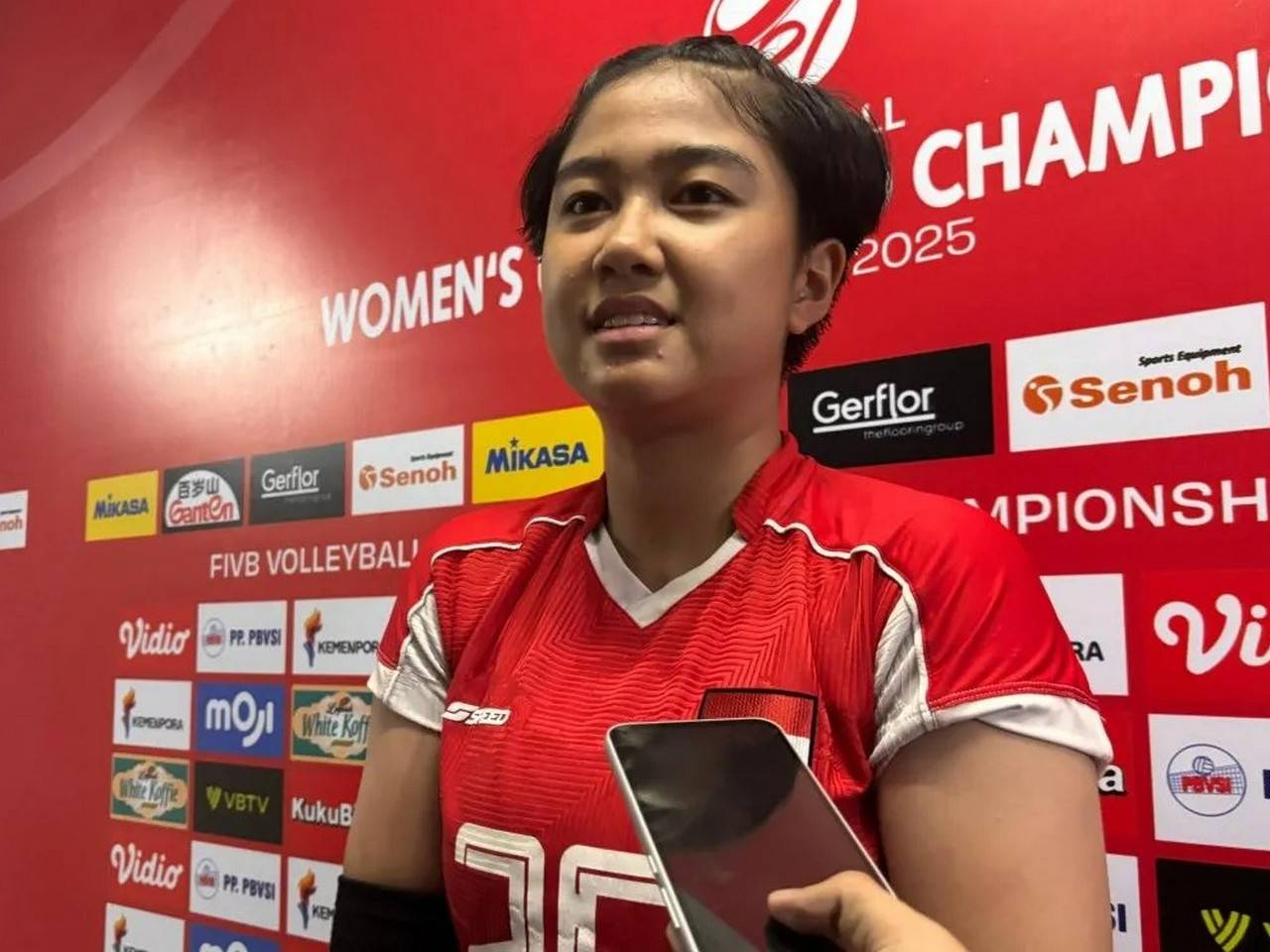 Jelang Indonesia vs Thailand, Azzahra Dwi Febyane Ingin Tampil Habis-habisan