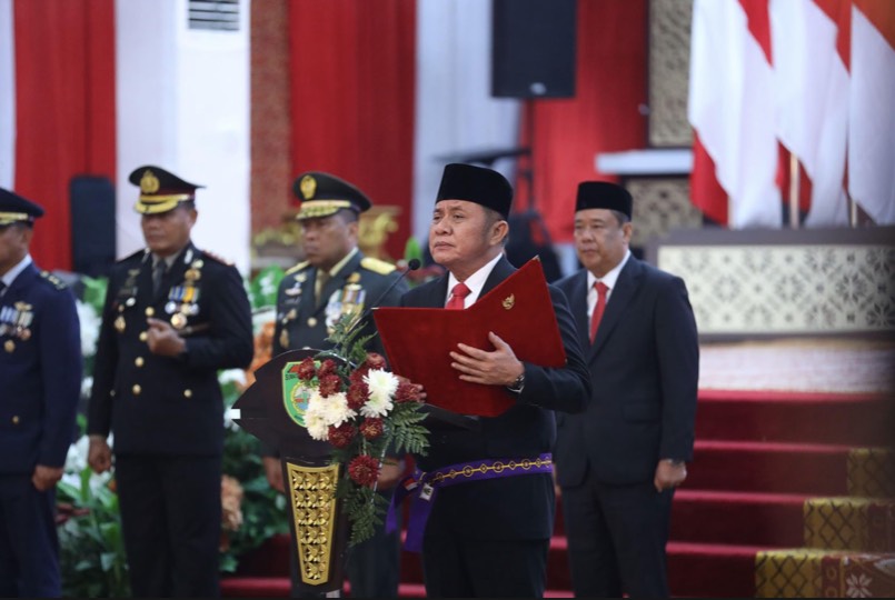 50 Pemuda-Pemudi Sumsel Resmi Dikukuhkan Jadi Paskibraka 2025, Herman Deru: Jadilah Inspirasi Bangsa