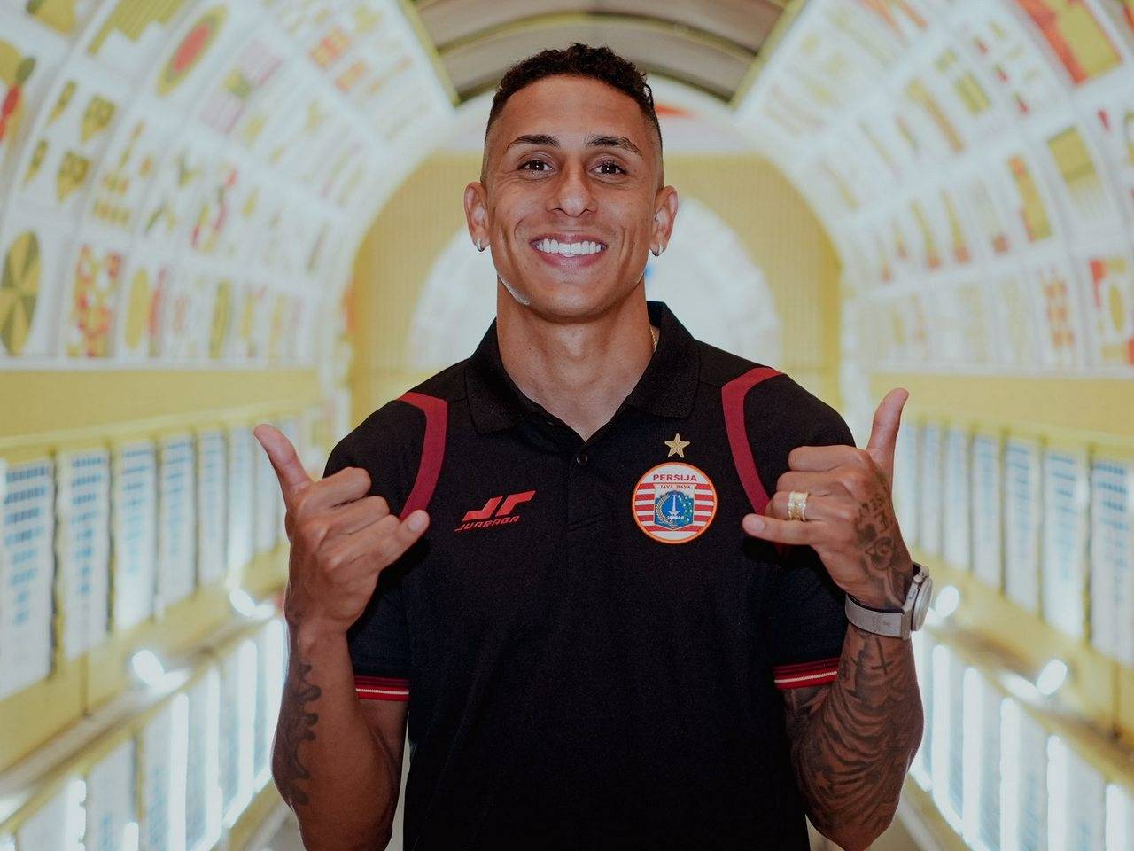Resmi ke Persija Jakarta, Bruno Tubarao Pakai Nomor Punggung 88