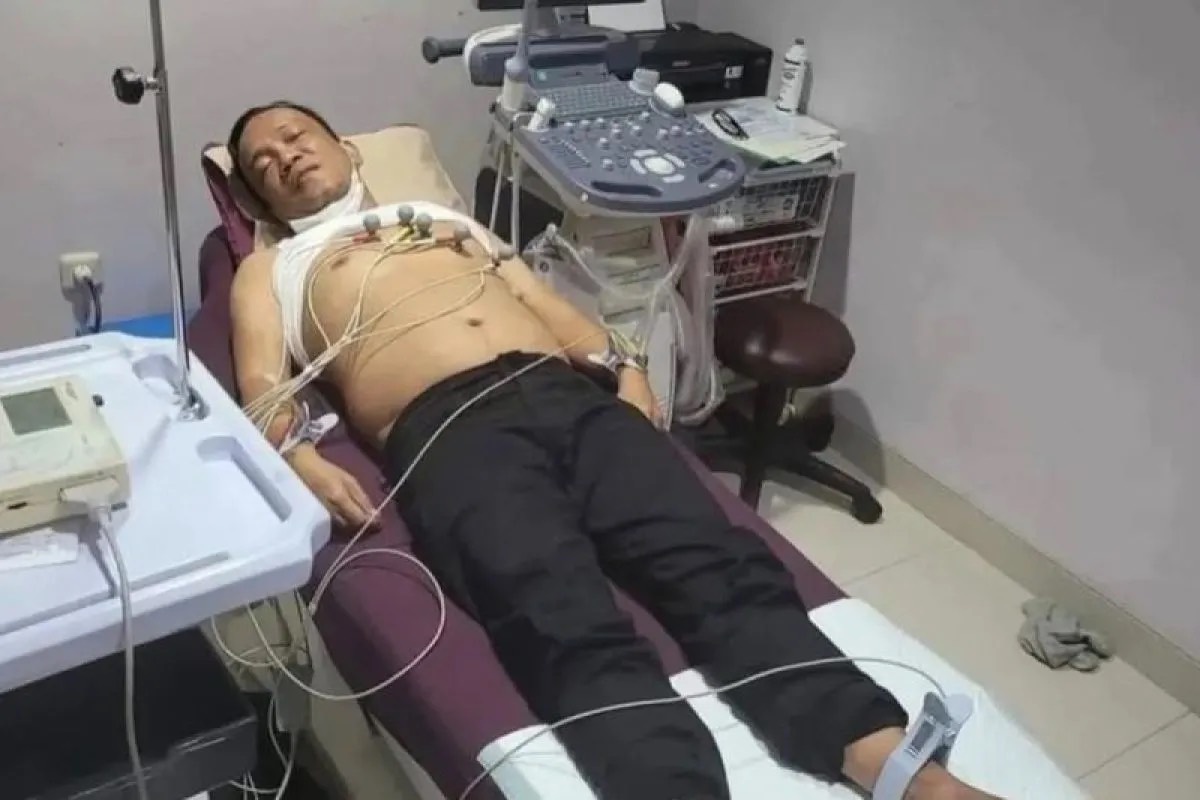 Viral Foto Wamenaker Pakai EKG Seusai Kena OTT, KPK: Kondisinya Sehat