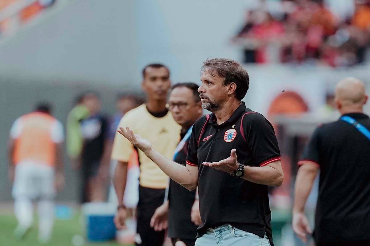 Mauricio Souza Minta Persija Jakarta Bisa Lebih Kontrol Emosi