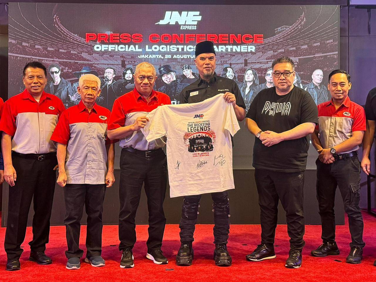 JNE Jadi Mitra Logistik Resmi Konser Dewa 19 Feat Allstars 2.0