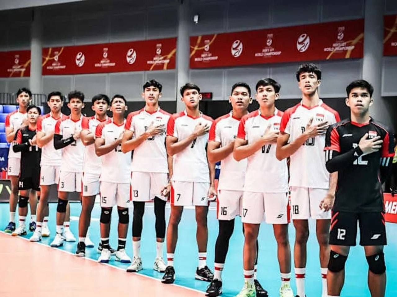 Bantai Puerto Rico, Timnas Voli Putra Indonesia U-21 Tantang Brasil