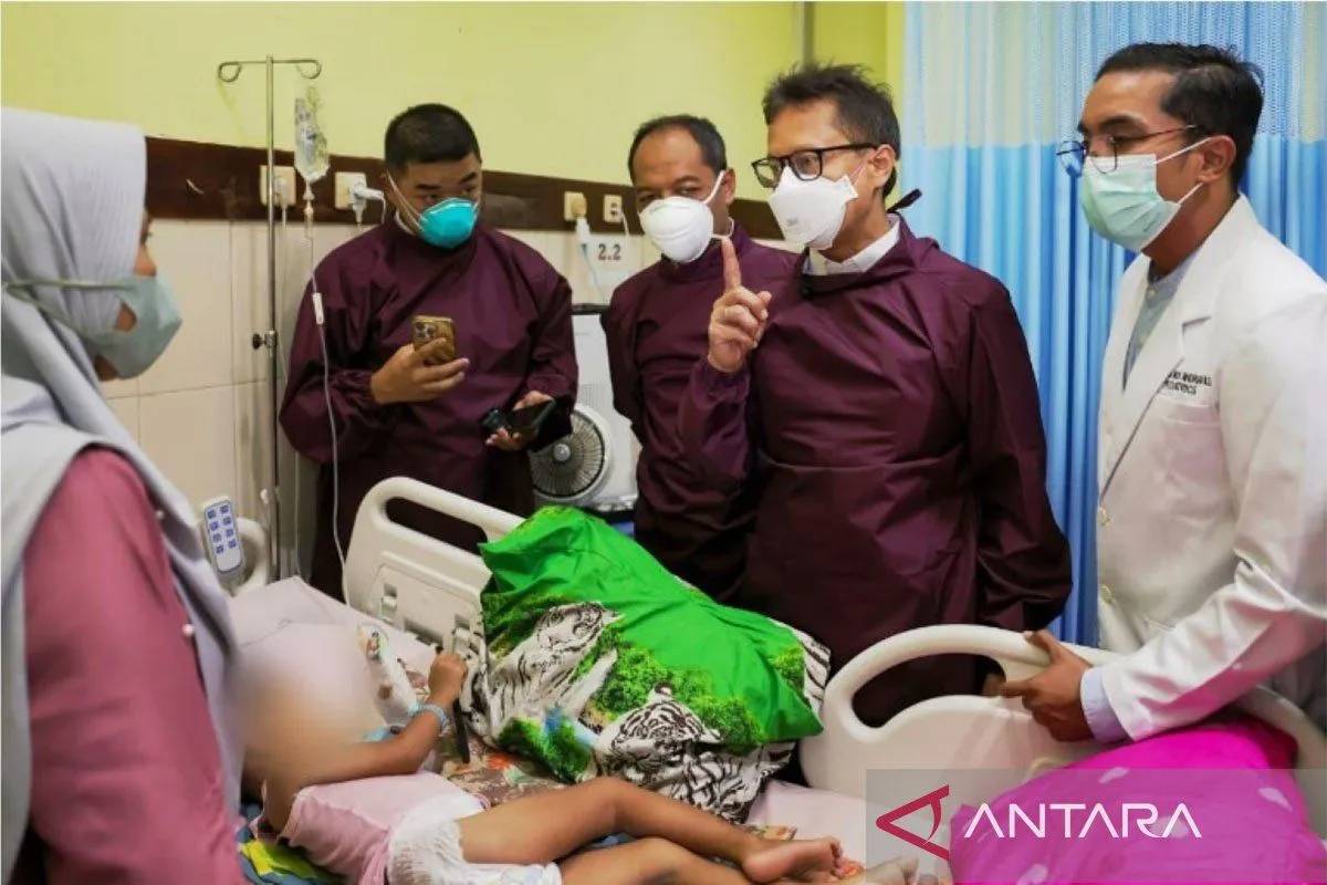 70 Ribu Anak Sumenep Diimunisasi Campak, Menkes Siapkan Lab Diagnosis di Madura