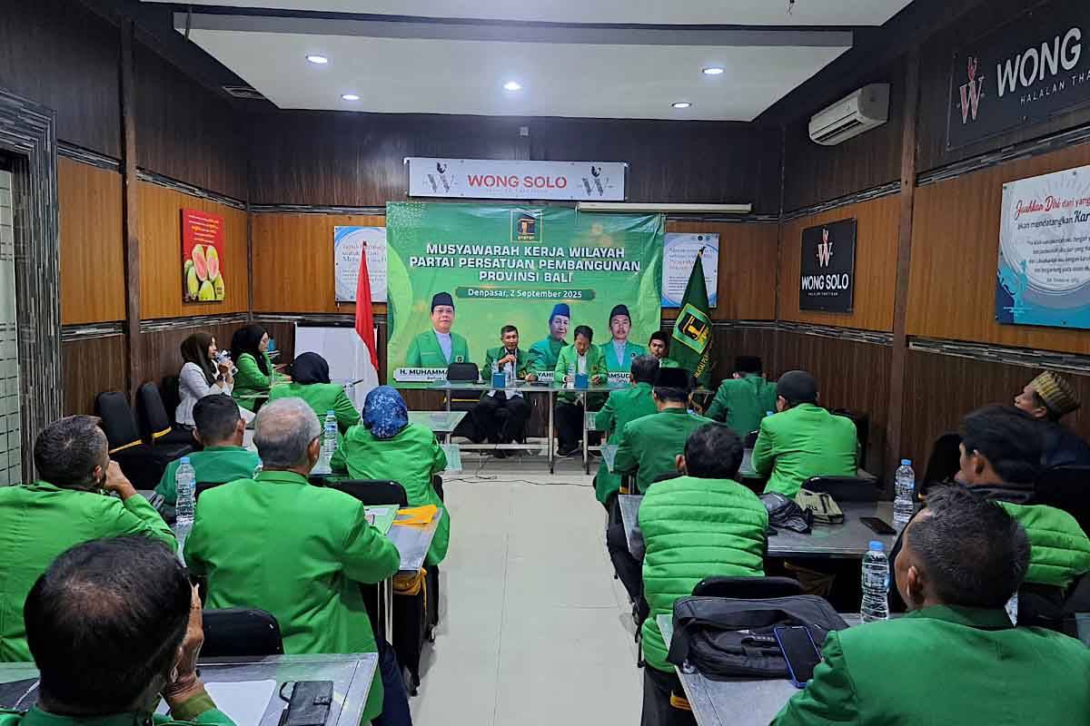 DPW PPP Bali Ogah Berpaling, Pengin Mardiono Kembali Jadi Ketua Umum