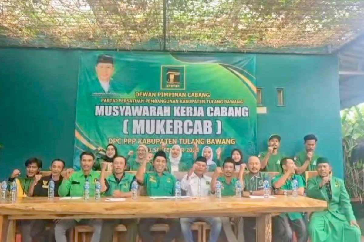 PPP Tulang Bawang Deklarasi Dukung Mardiono Jadi Ketua Umum