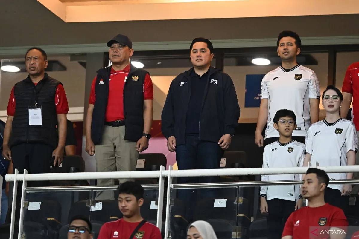 Erick Thohir: Tes Sebenarnya Timnas Indonesia adalah Lawan Lebanon