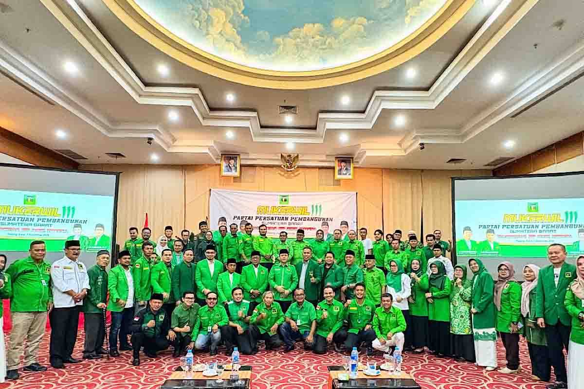PPP Sumbar Solid, Dukung Penuh Muhamad Mardiono Jadi Ketum 2025-2030