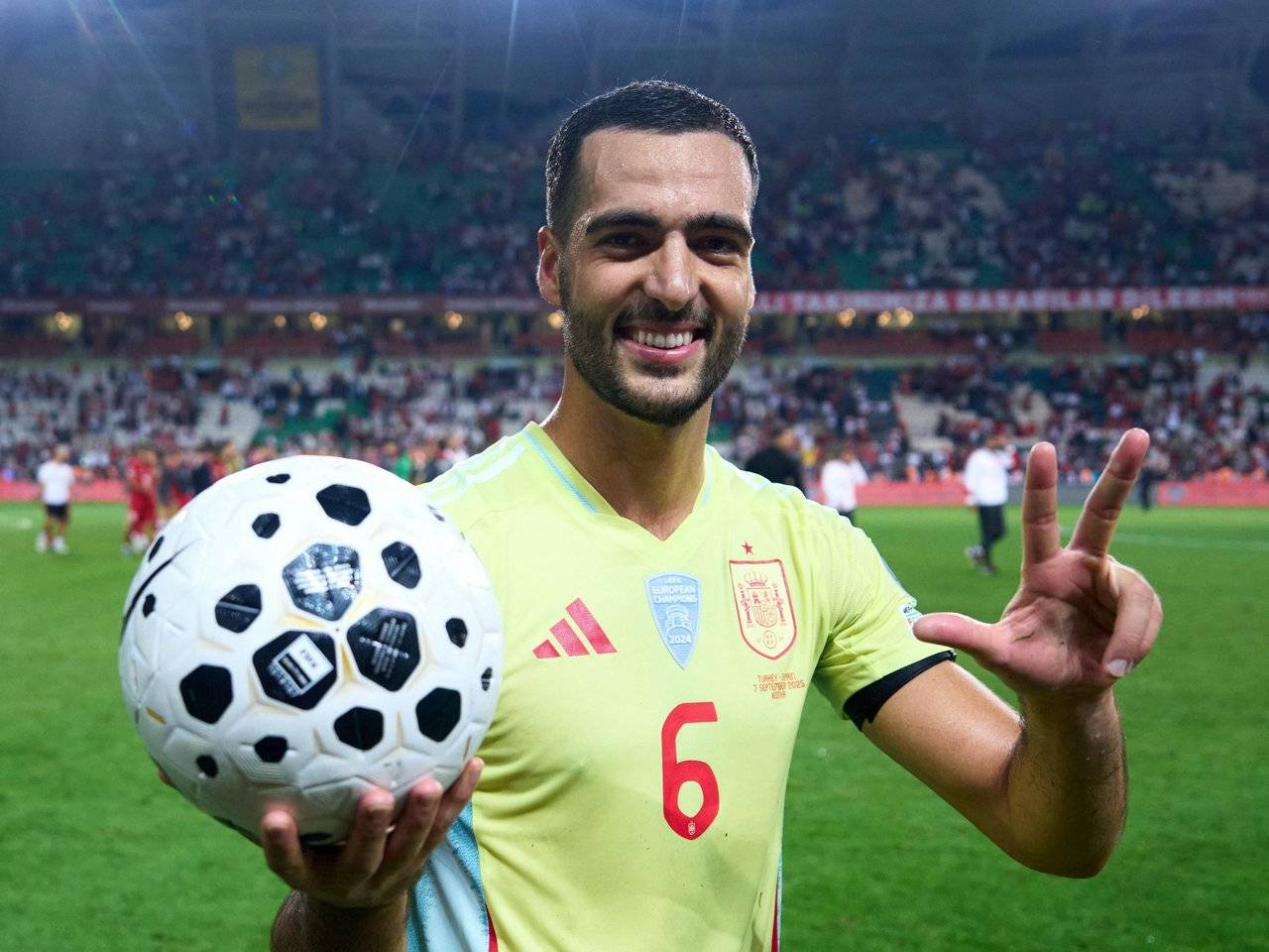 Cetak Hattrick Saat Bantai Turki, Mikel Merino Ukir Sejarah Timnas Spanyol
