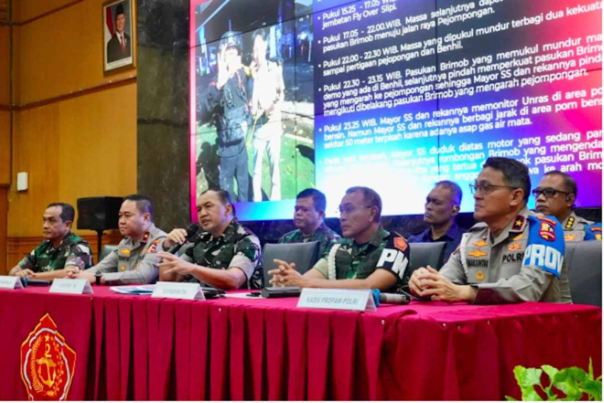 Kapuspen Sebut Tudingan TNI Jadi Provokator Demonstrasi Adalah Hoaks