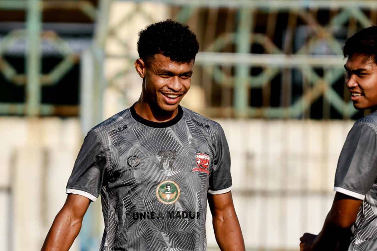 Wonderkid Madura United Fransiskus Alesandro Siap Ladeni Bhayangkara FC