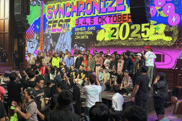 Synchronize Fest 2025 Usung Saling Silang, 144 Musisi Tampil