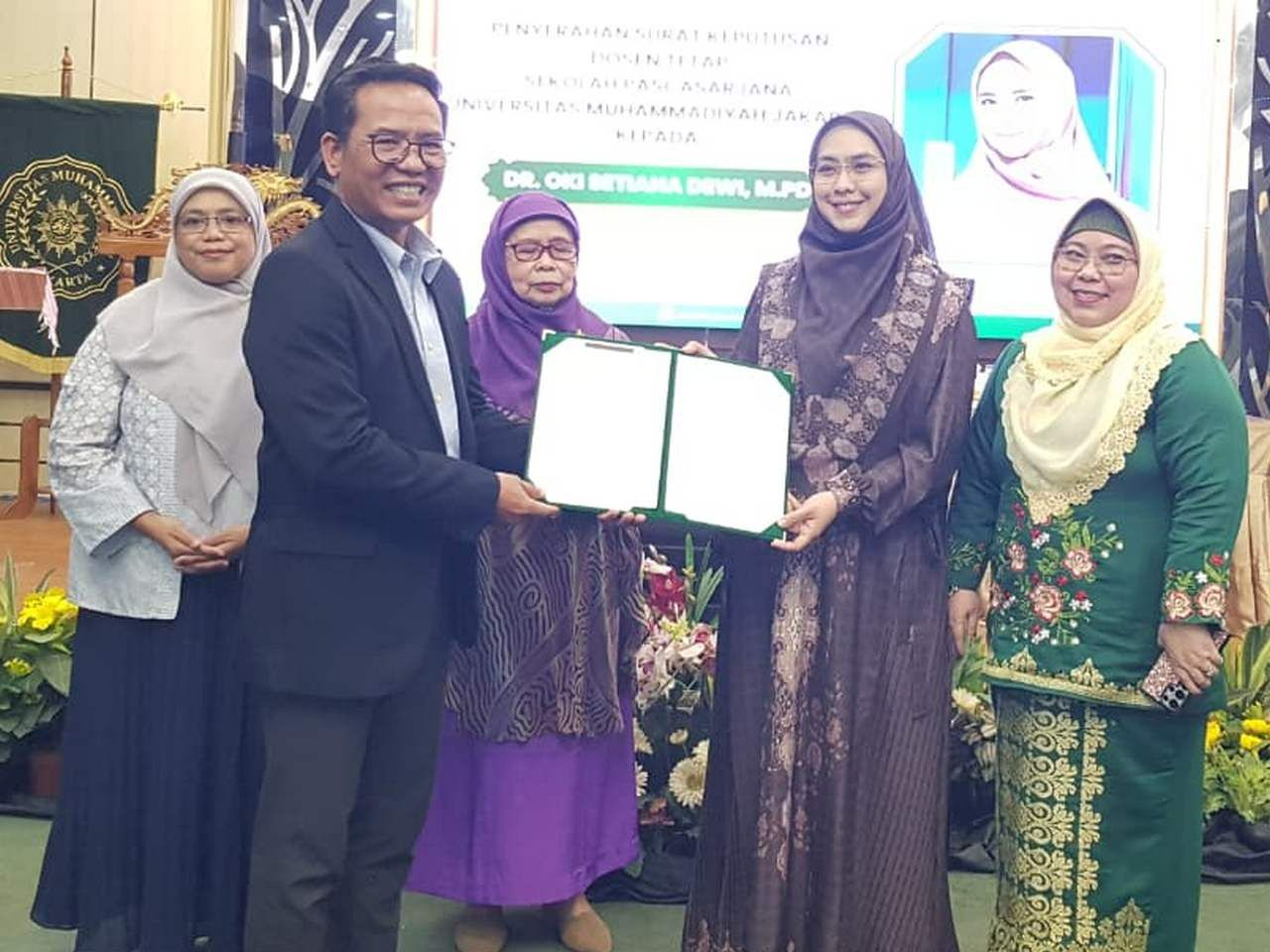 Jadi Dosen Tetap UMJ, Oki Setiana Dewi Mengajar S3 Manajemen Pendidikan Islam