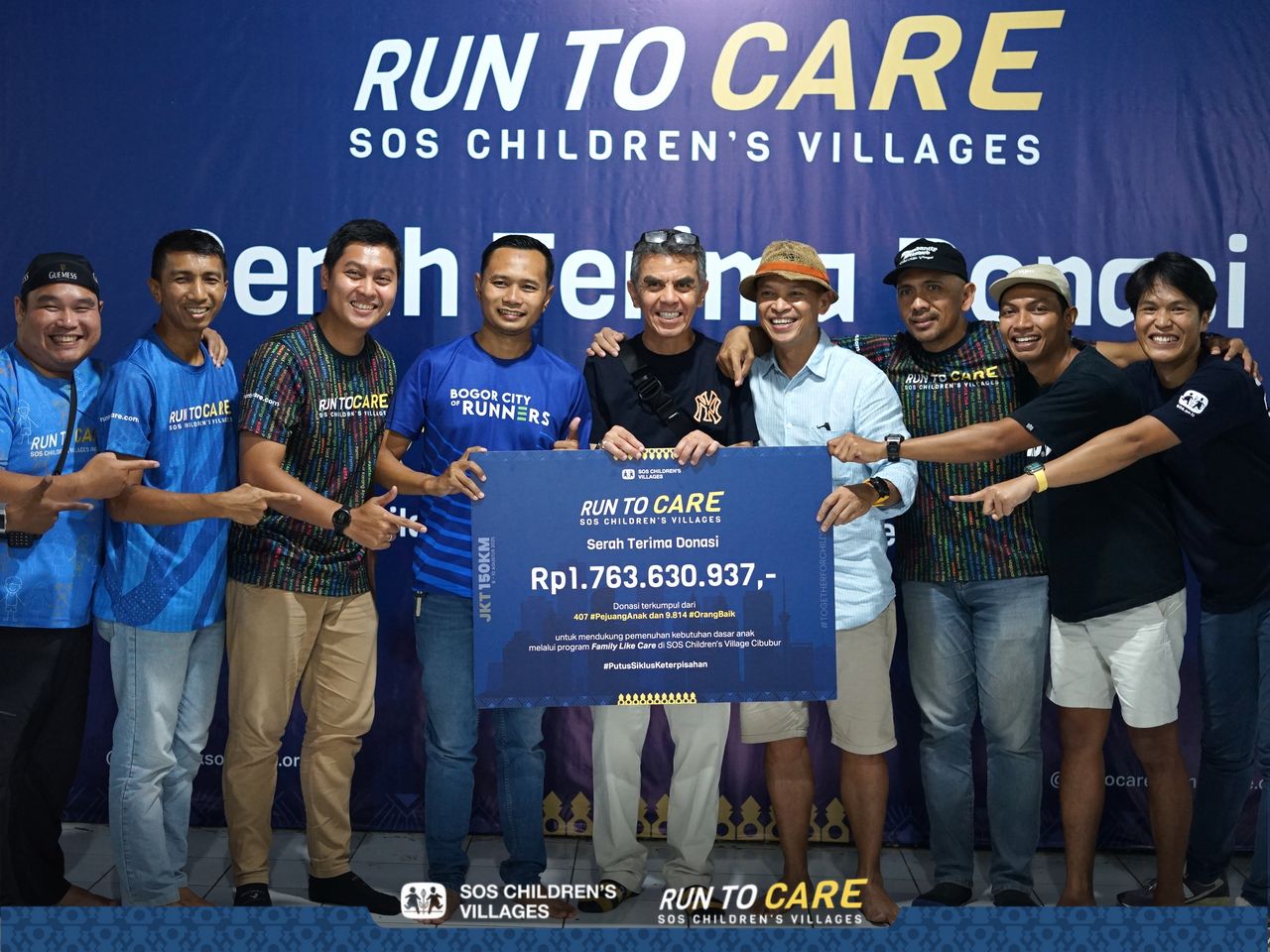 Run to Care JKT150KM 2025 Kumpulkan Rp 1,7 Miliar untuk Anak Indonesia