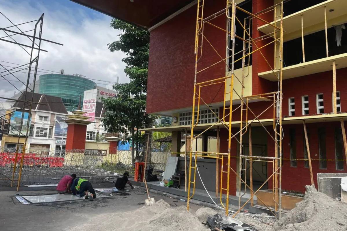 Fasilitas Publik Polda DIY Rusak Akibat Kerusuhan, Kerugian Capai Rp28 Miliar